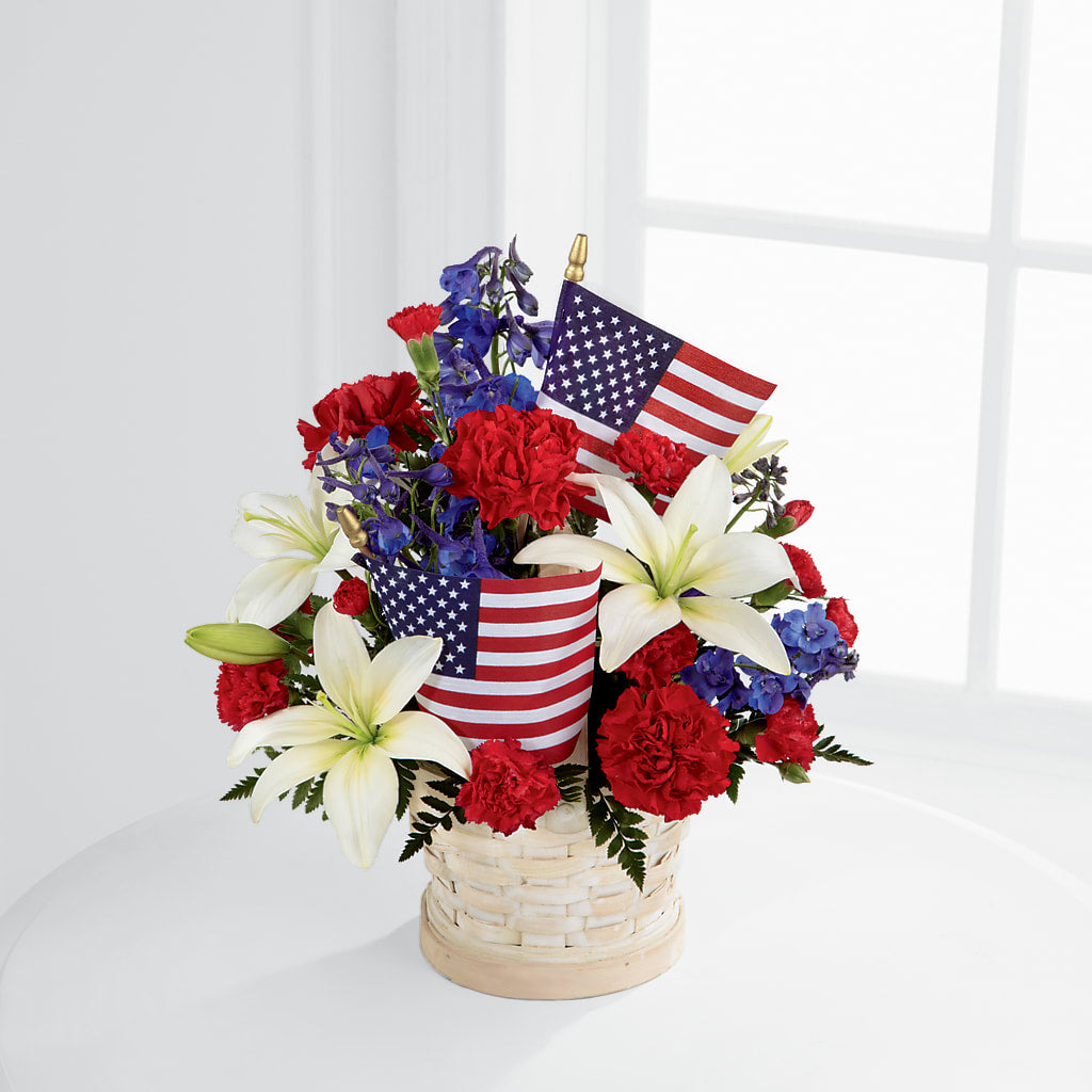 American Glory Bouquet – Flowers By Mayra Inc, Freeport NY