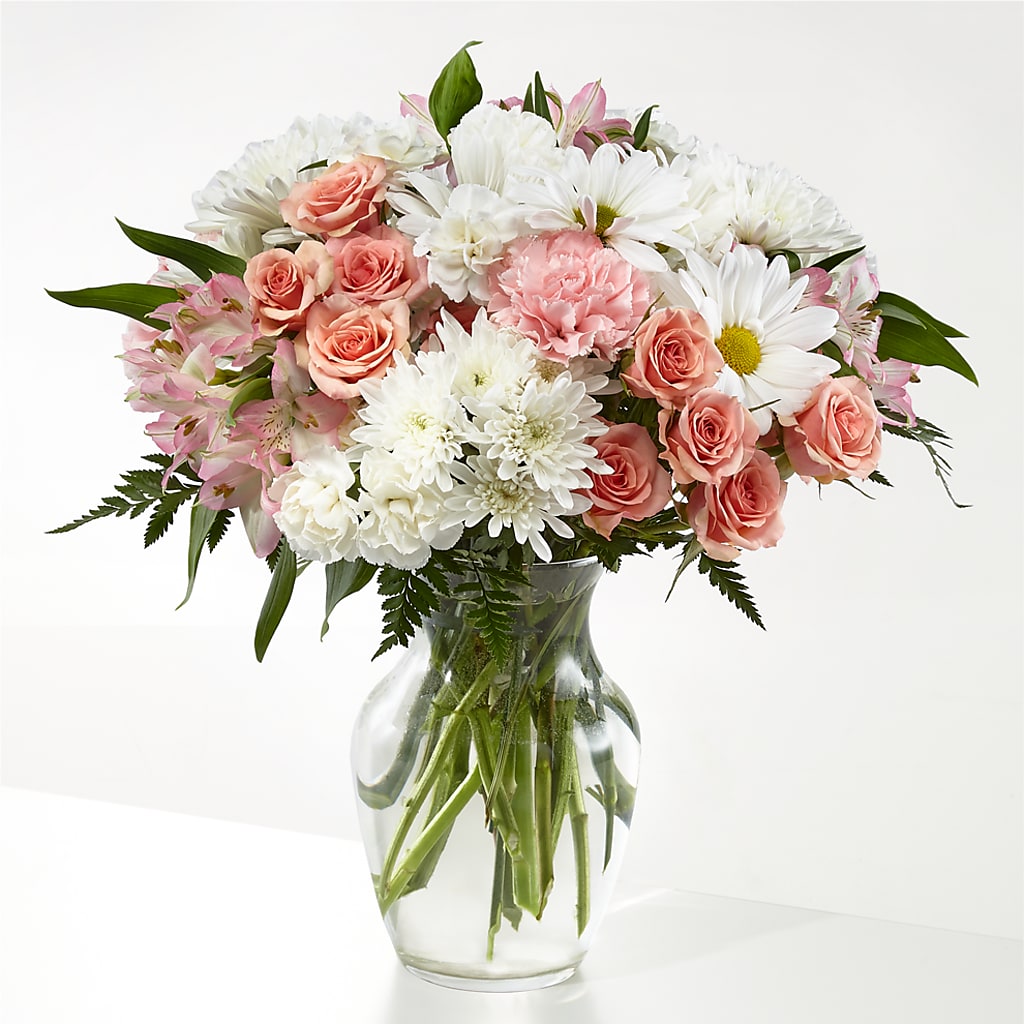 Blush Crush Bouquet – Flowers By Mayra Inc, Freeport NY