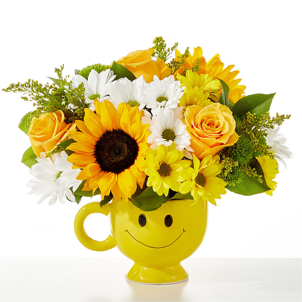 Be Happy Bouquet – Flowers By Mayra Inc, Freeport NY