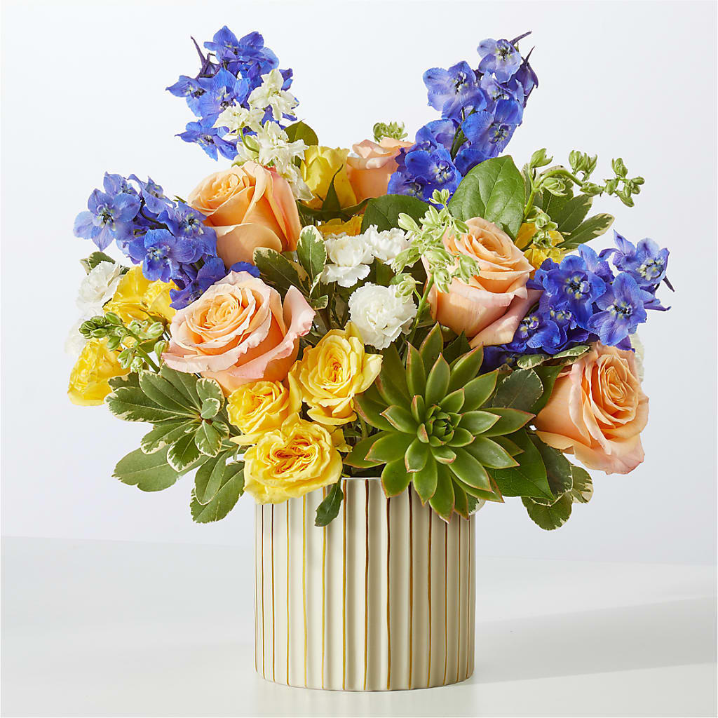 Cobalt Reverie Bouquet – Flowers By Mayra Inc, Freeport NY