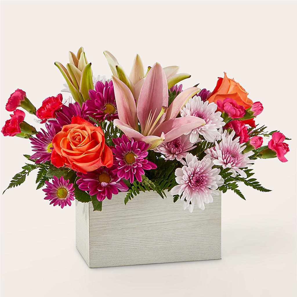 Light of My Life Box Bouquet – Flowers By Mayra Inc, Freeport NY