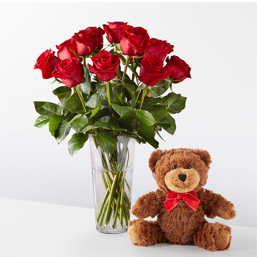 Romantic Long Stem Red Rose Bouquet Bundles – Flowers By Mayra Inc, Freeport NY