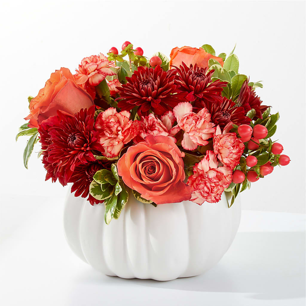 Autumn Air Pumpkin Bouquet – Flowers By Mayra Inc, Freeport NY