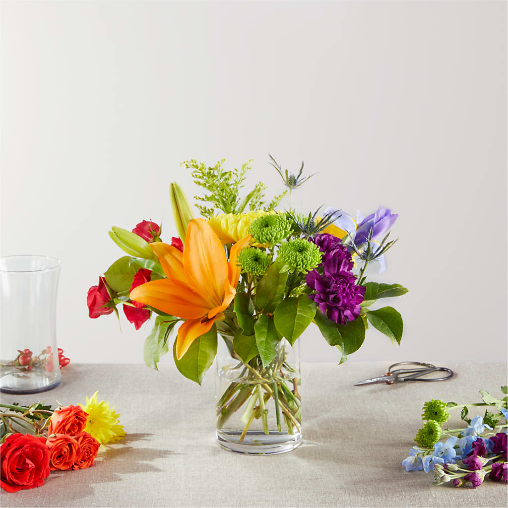 Summer Spectra - A Florist Original – Flowers By Mayra Inc, Freeport NY