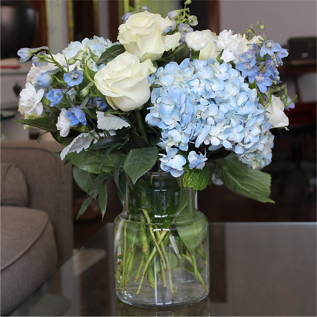 Clear Skies Bouquet – Flowers By Mayra Inc, Freeport NY