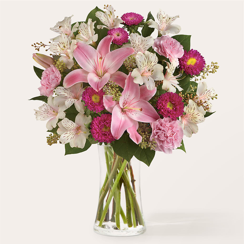 Feeling Fuchsia Bouquet – Flowers By Mayra Inc, Freeport NY
