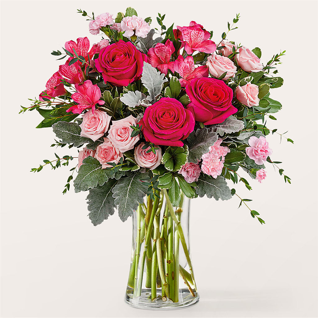 Tickled Pink Bouquet – Flowers By Mayra Inc, Freeport NY