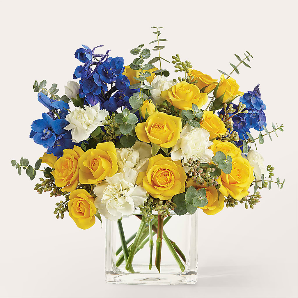 Sparkling Citrine Bouquet – Flowers By Mayra Inc, Freeport NY