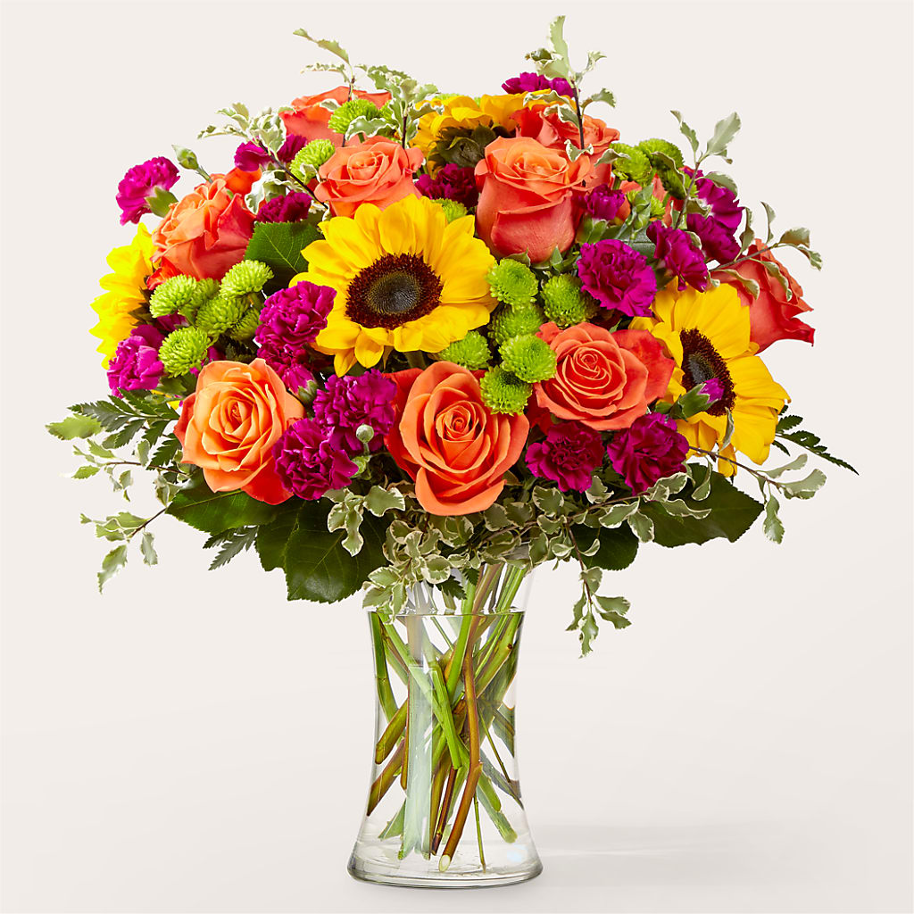 Warmth & Light Bouquet – Flowers By Mayra Inc, Freeport NY