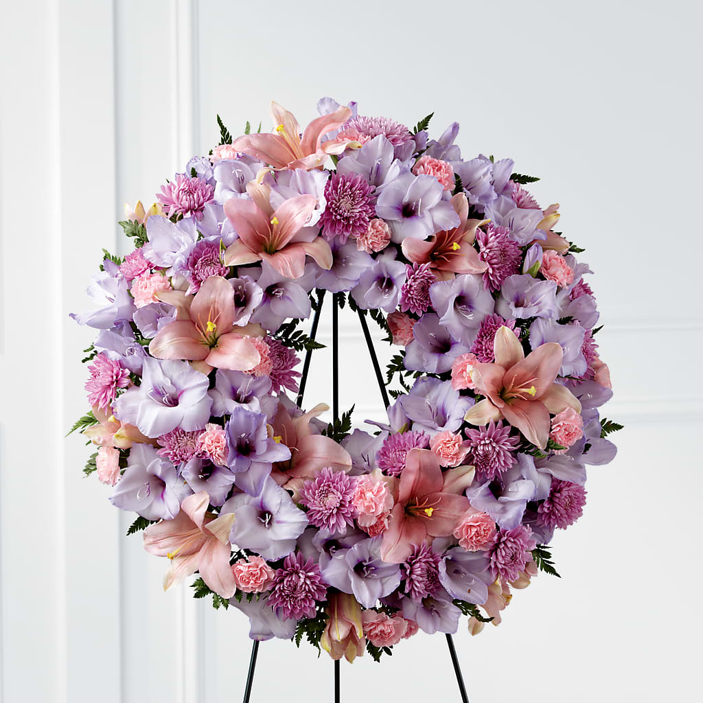 Beloved Friend Wreath – Flowers By Mayra Inc, Freeport NY
