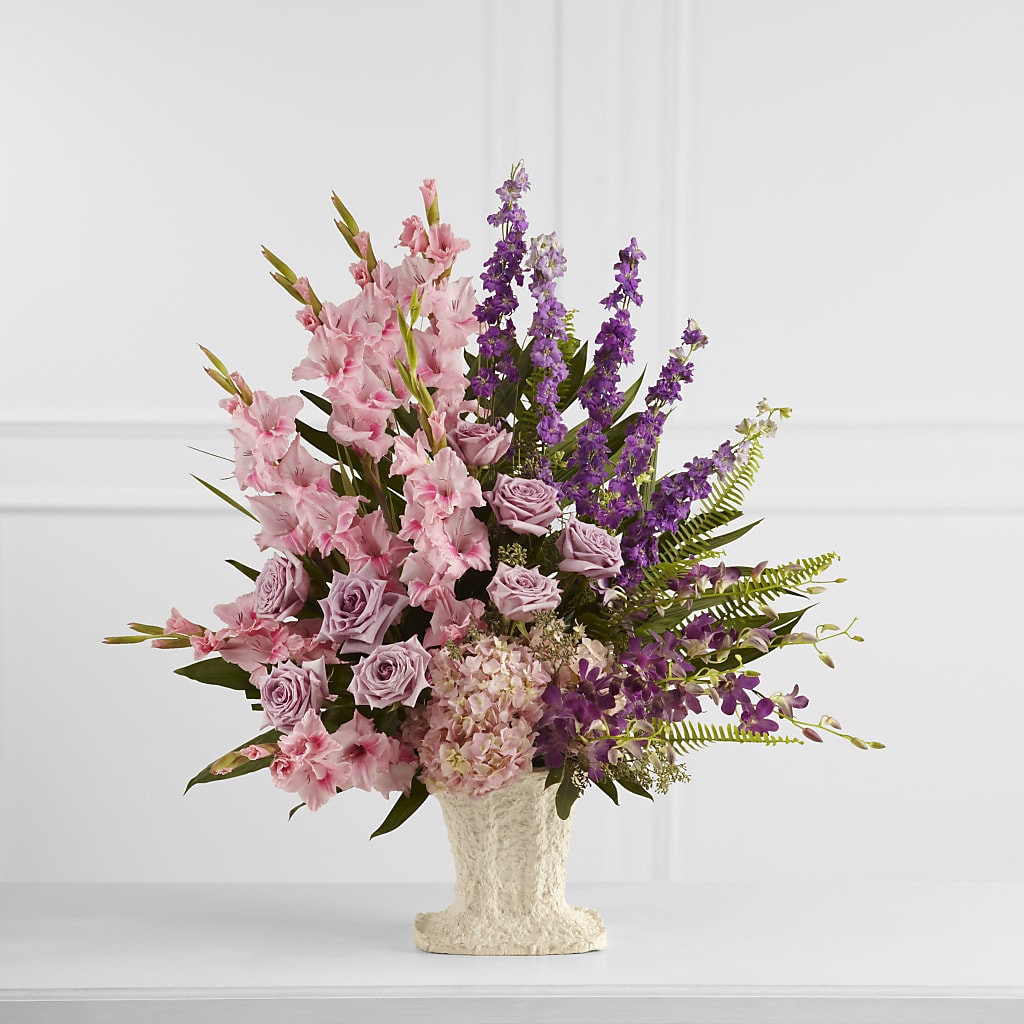 Flowing Garden Arrangement – Flowers By Mayra Inc, Freeport NY