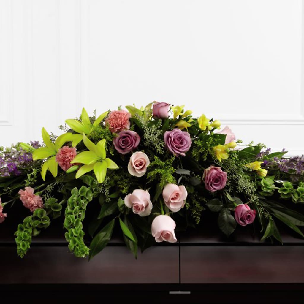 Forever Beloved Casket Spray – Flowers By Mayra Inc, Freeport NY