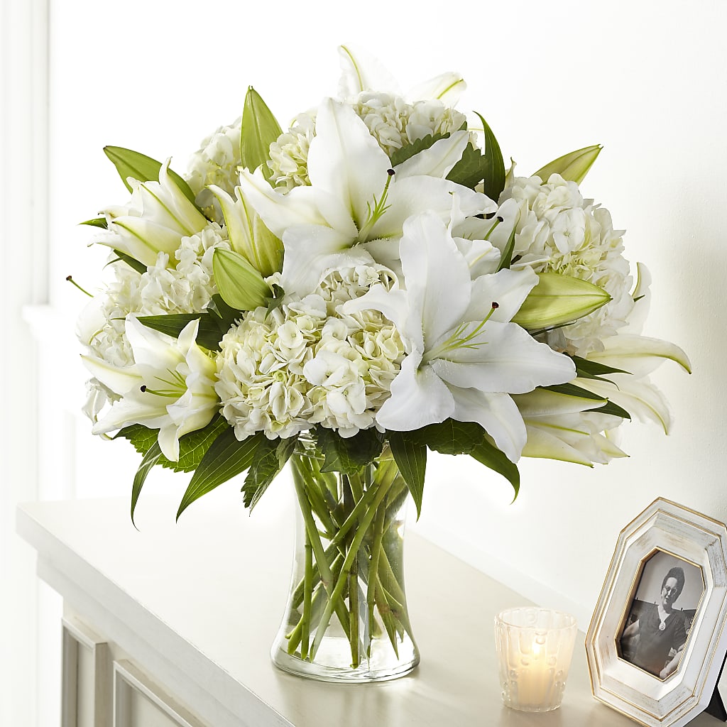 Compassionate Lily Bouquet – Flowers By Mayra Inc, Freeport NY