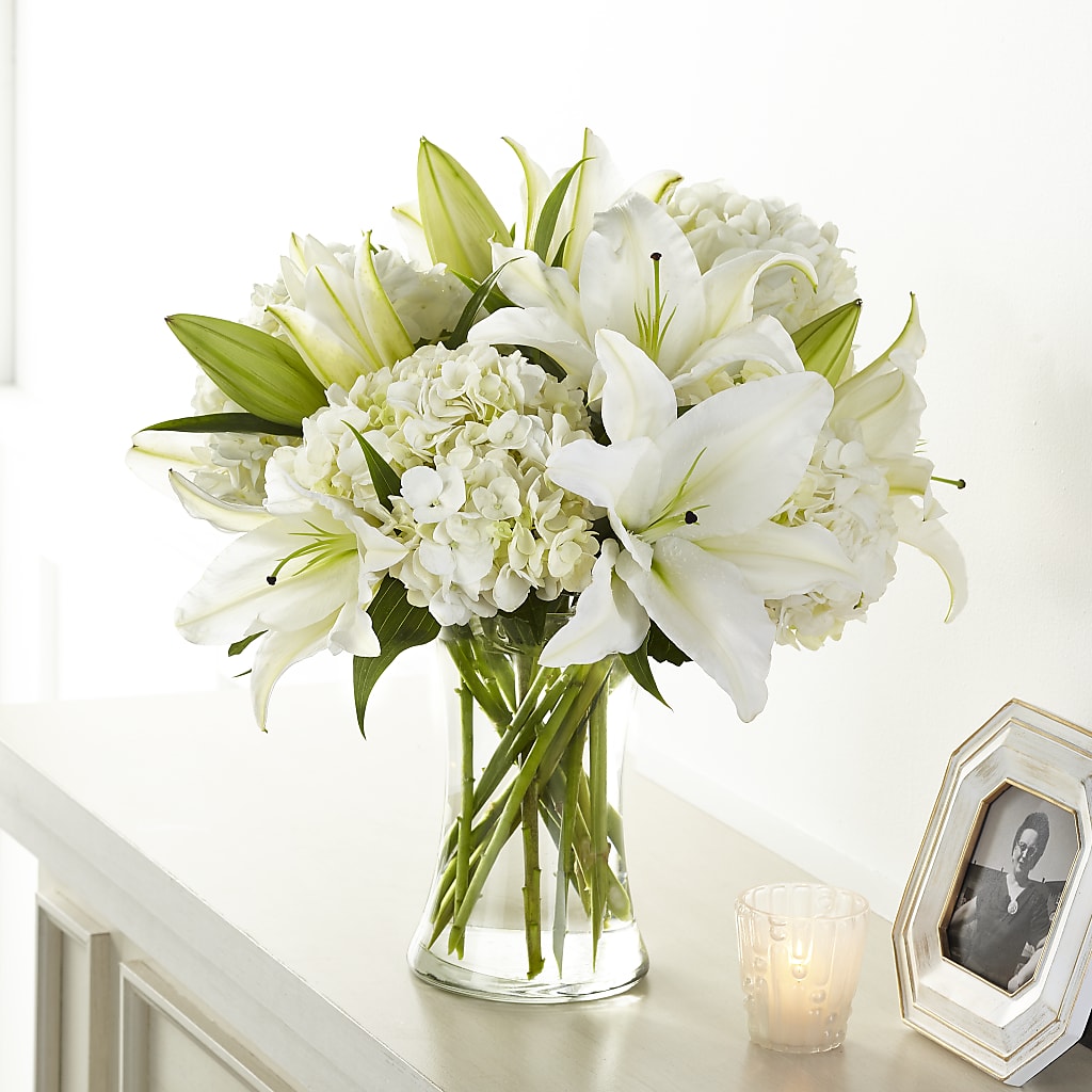 Compassionate Lily Bouquet – Flowers By Mayra Inc, Freeport NY