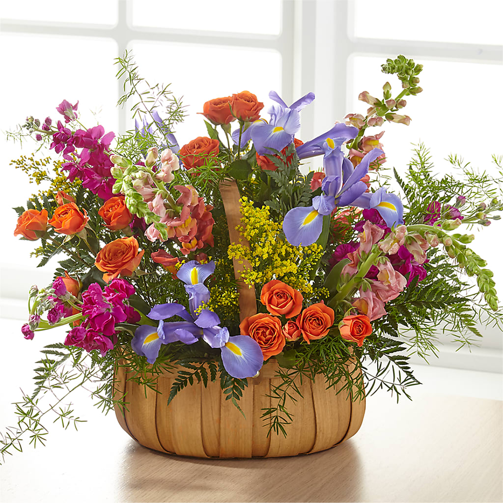 Garden of Life Basket – Flowers By Mayra Inc, Freeport NY
