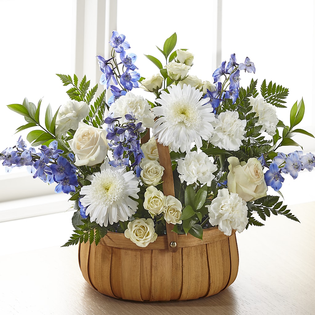 Harmony & Grace Basket – Flowers By Mayra Inc, Freeport NY