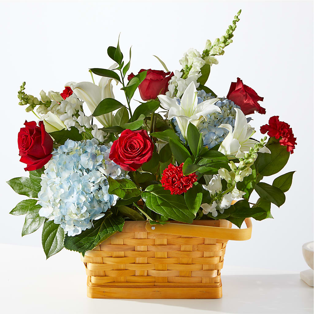 Greater Glory Basket – Flowers By Mayra Inc, Freeport NY