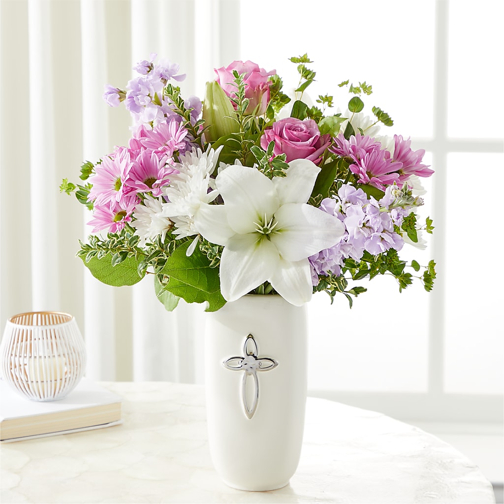 Sacred Space Bouquet – Flowers By Mayra Inc, Freeport NY