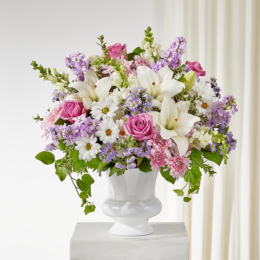 Remarkable Life Urn Arrangement – Flowers By Mayra Inc, Freeport NY