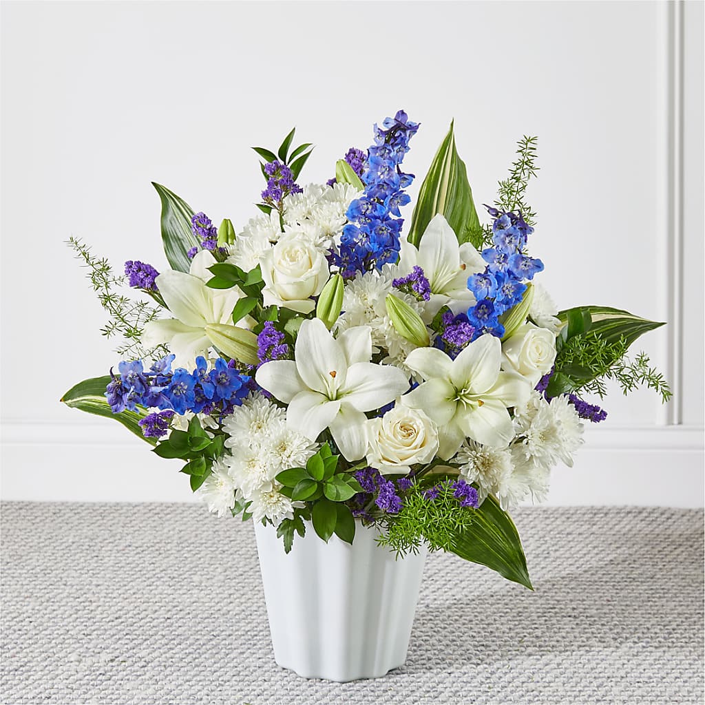 Take Comfort Floor Basket – Flowers By Mayra Inc, Freeport NY