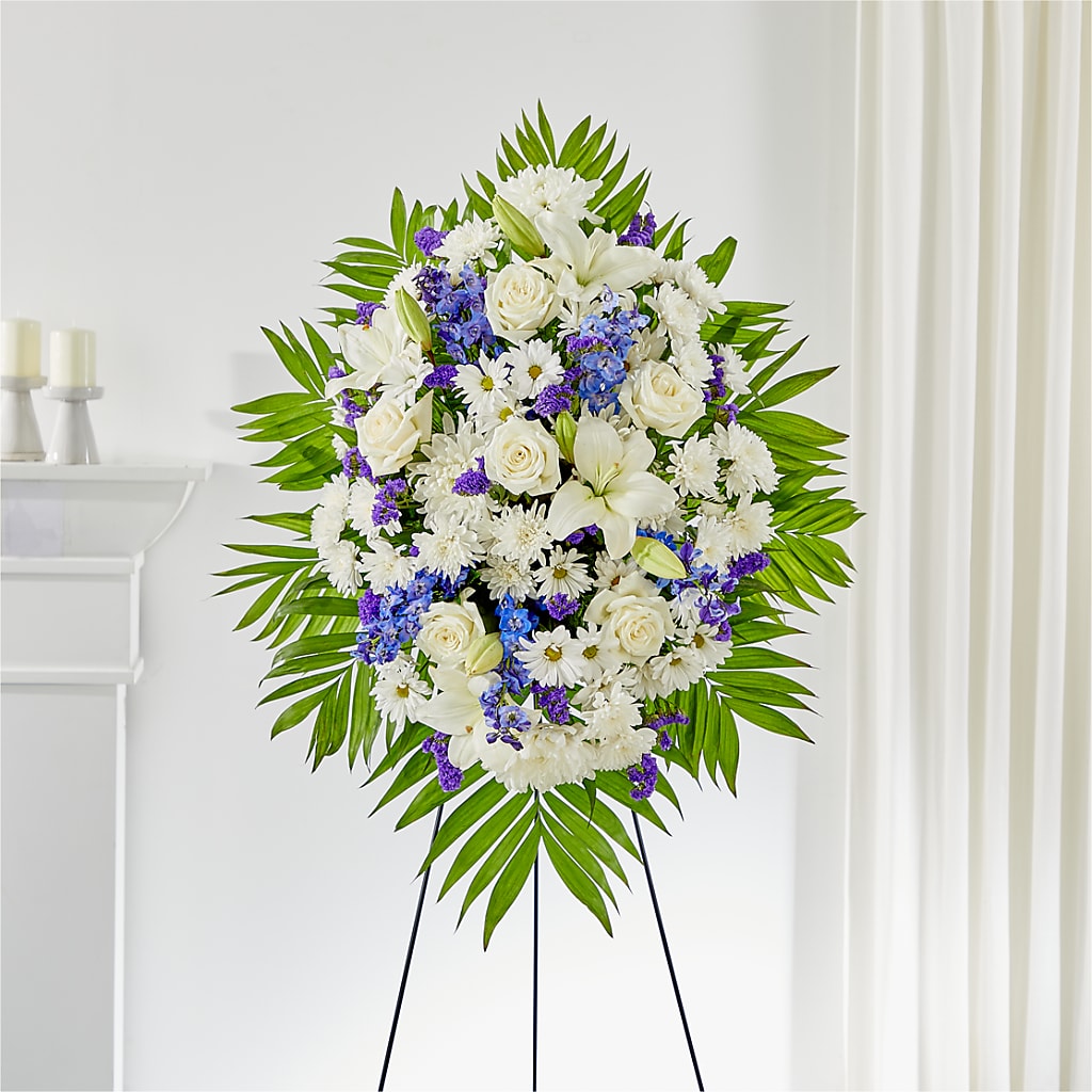 At Rest Standing Spray – Flowers By Mayra Inc, Freeport NY