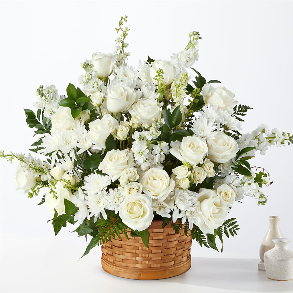 Heartfelt Condolences Arrangement – Flowers By Mayra Inc, Freeport NY