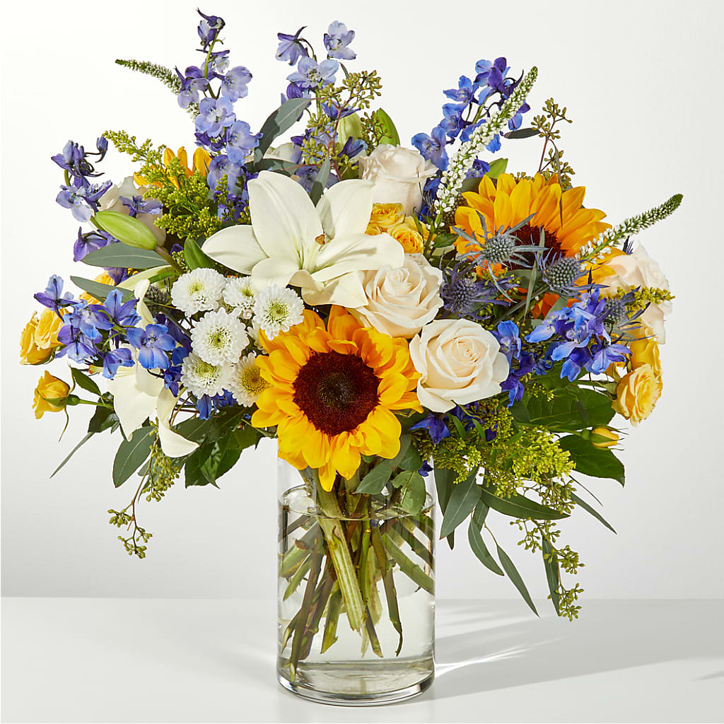 Wonderfully Sunny Bouquet – Flowers By Mayra Inc, Freeport NY