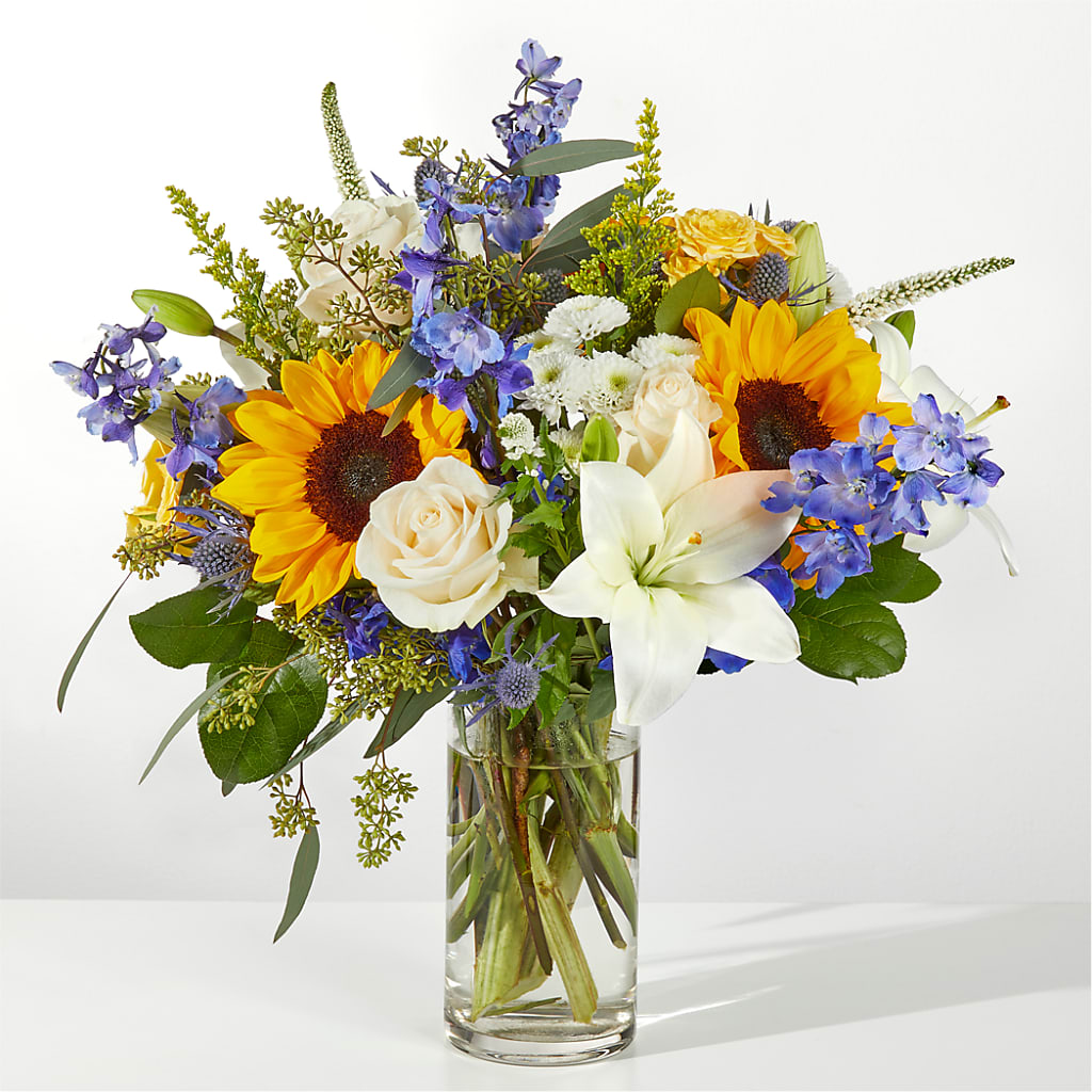 Wonderfully Sunny Bouquet – Flowers By Mayra Inc, Freeport NY