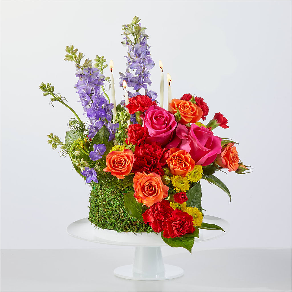 Best Year Yet Floral Cake – Flowers By Mayra Inc, Freeport NY