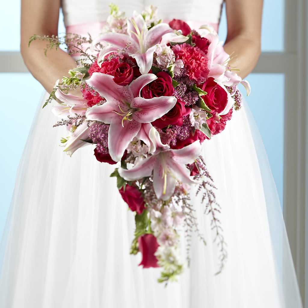 Lily & Rose Bouquet – Flowers By Mayra Inc, Freeport NY