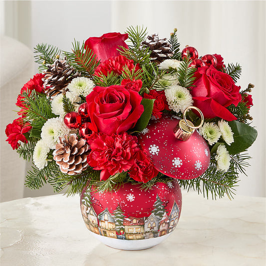 Christmas Carols Ornament –  Flowers By Mayra Inc, Freeport NY