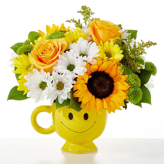 Be Happy Bouquet –  Flowers By Mayra Inc, Freeport NY