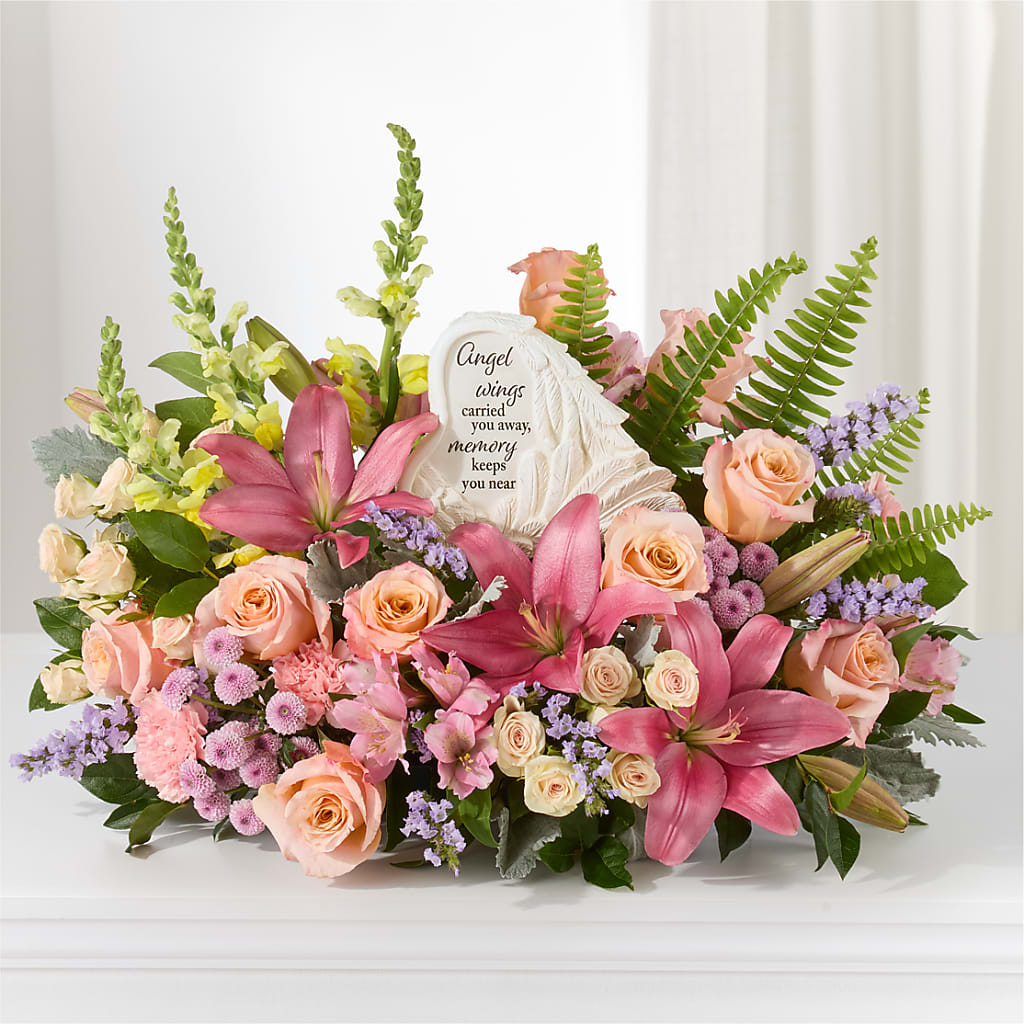 Gentle Light Arrangement –  Flowers By Mayra Inc, Freeport NY