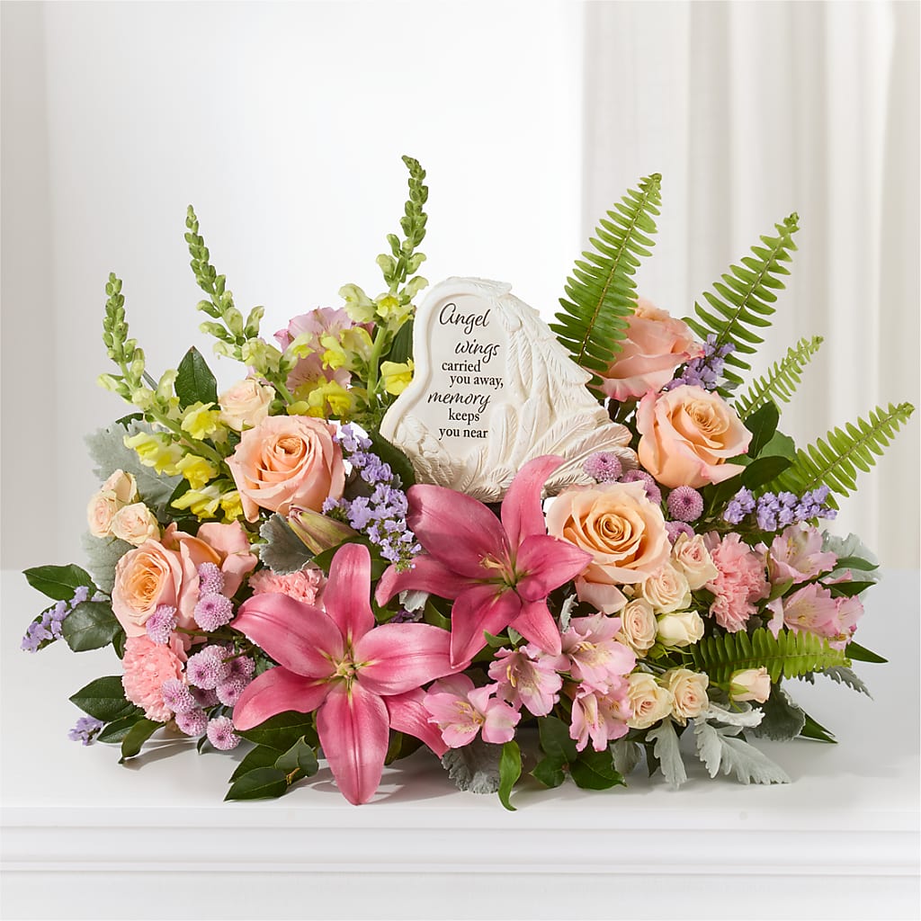 Gentle Light Arrangement –  Flowers By Mayra Inc, Freeport NY