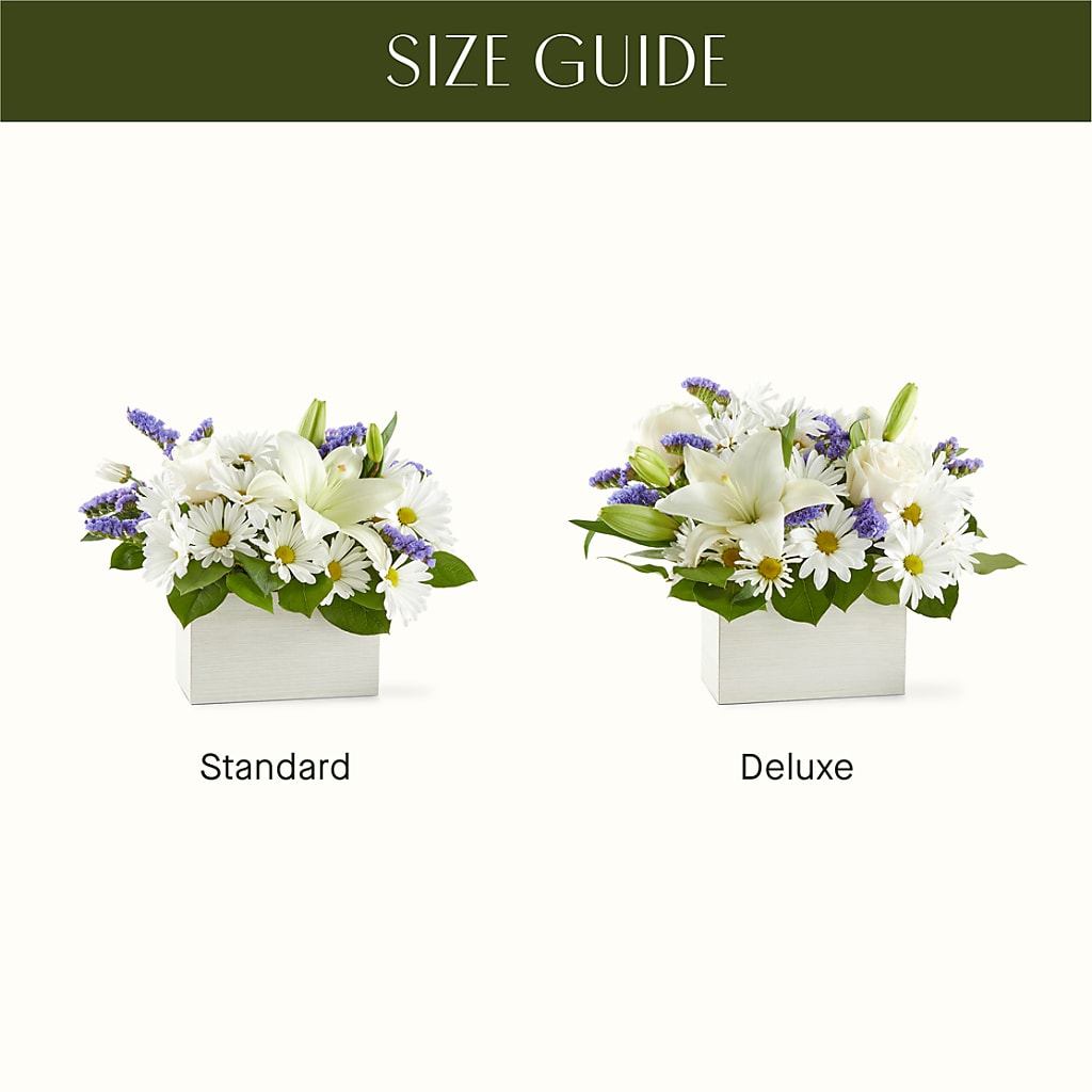 Beyond Blue Box Bouquet –  Flowers By Mayra Inc, Freeport NY