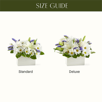 Beyond Blue Box Bouquet –  Flowers By Mayra Inc, Freeport NY