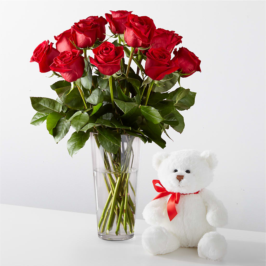Romantic Long Stem Red Rose Bouquet Bundles –  Flowers By Mayra Inc, Freeport NY
