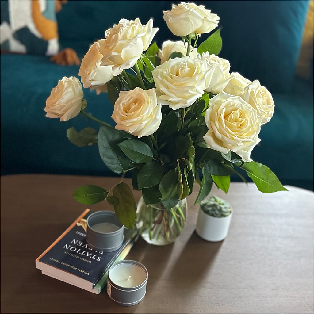 Long Stem Yellow Rose Bouquet –  Flowers By Mayra Inc, Freeport NY