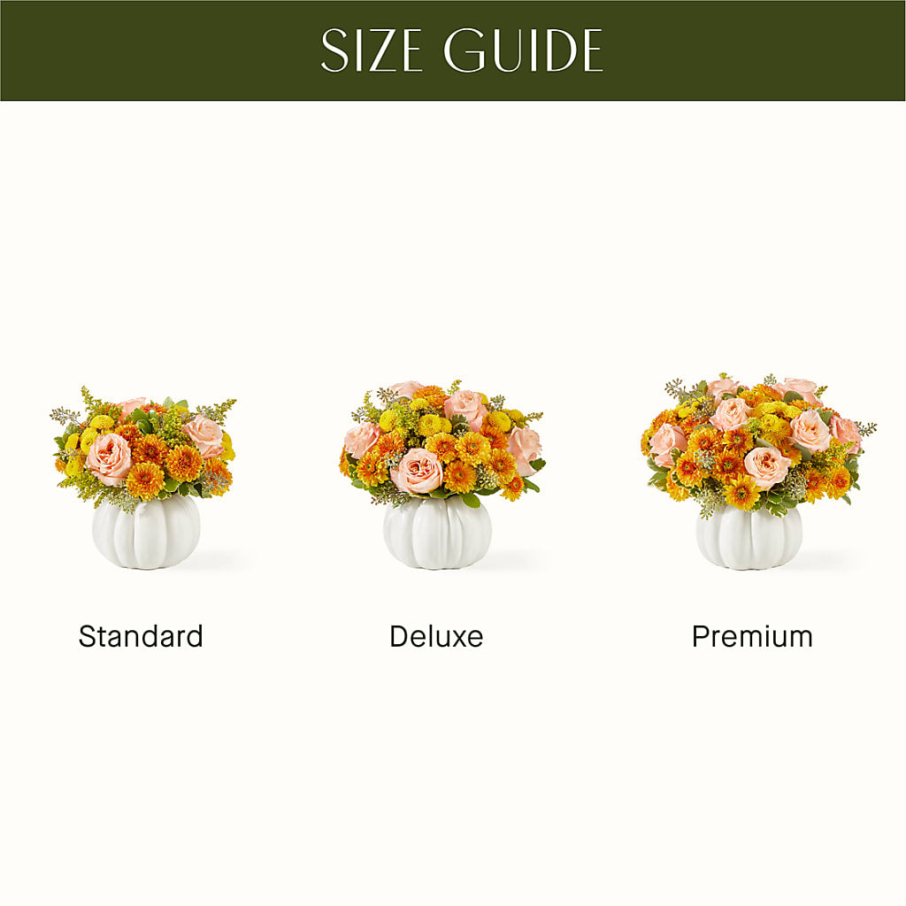 Peachy Pumpkin –  Flowers By Mayra Inc, Freeport NY