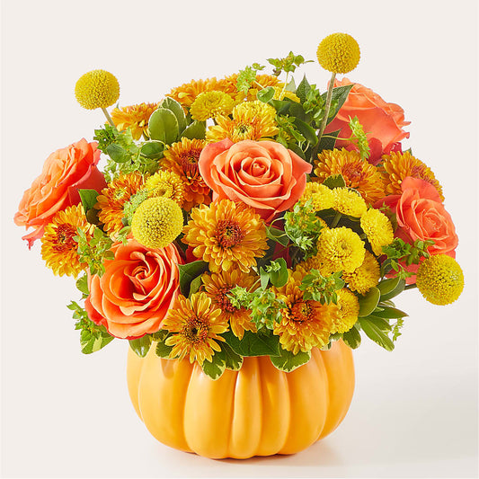 Gourdgeous Pumpkin –  Flowers By Mayra Inc, Freeport NY