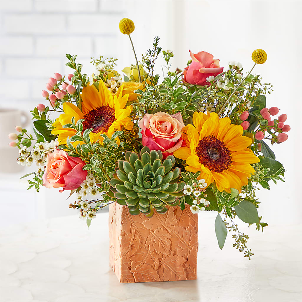 Sunflower Season Bouquet –  Flowers By Mayra Inc, Freeport NY