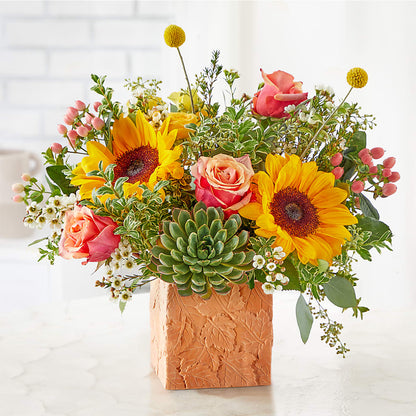 Sunflower Season Bouquet –  Flowers By Mayra Inc, Freeport NY