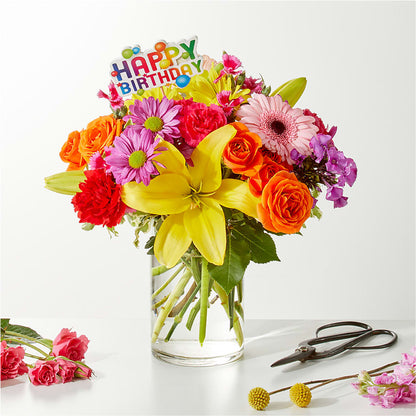 Cue the Confetti - A Florist Original –  Flowers By Mayra Inc, Freeport NY