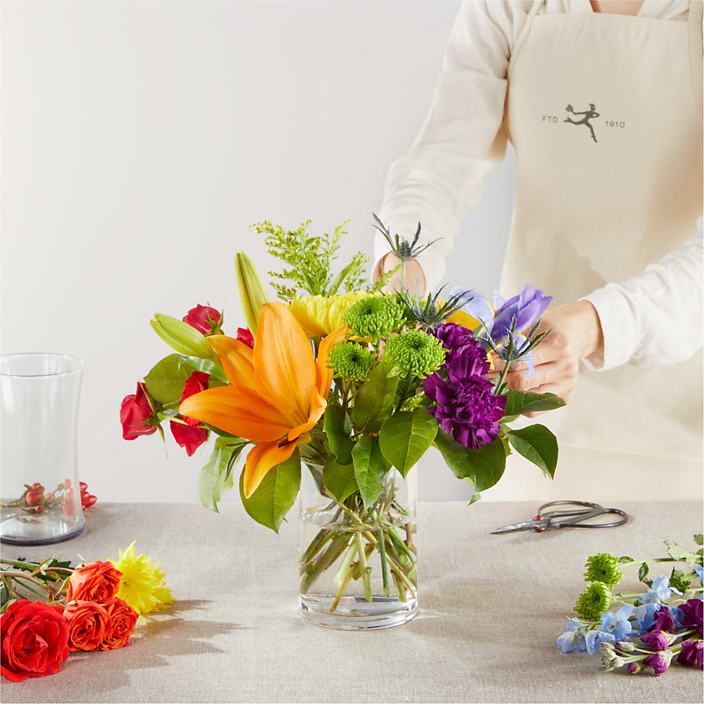 Summer Spectra - A Florist Original –  Flowers By Mayra Inc, Freeport NY