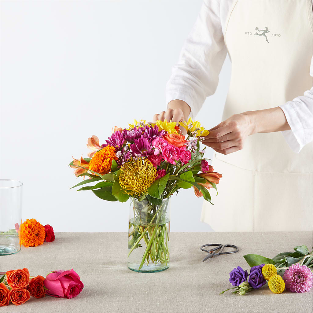 Feast of Color – A Florist Original –  Flowers By Mayra Inc, Freeport NY