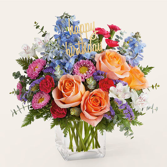 Birthday Bash Bouquet –  Flowers By Mayra Inc, Freeport NY