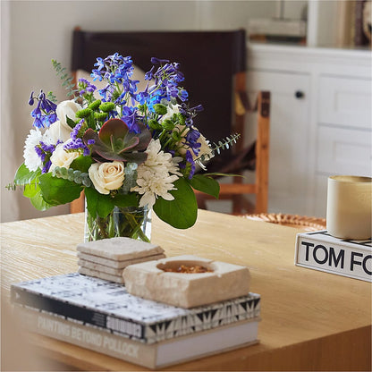 Cerulean Waves Bouquet –  Flowers By Mayra Inc, Freeport NY
