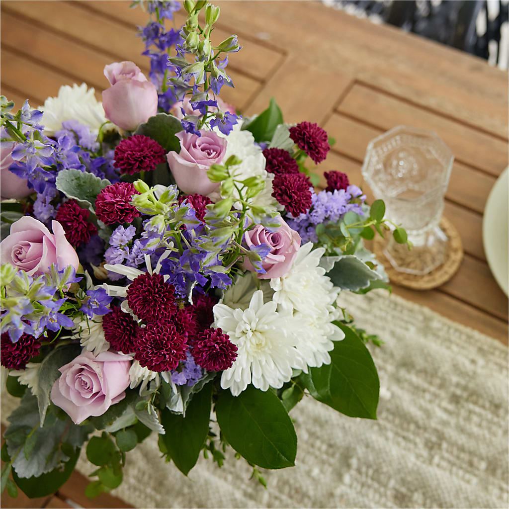Violet Frost Bouquet –  Flowers By Mayra Inc, Freeport NY