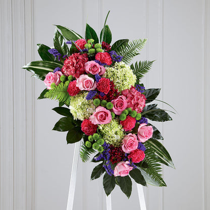 Refreshing Mix Standing Spray –  Flowers By Mayra Inc, Freeport NY