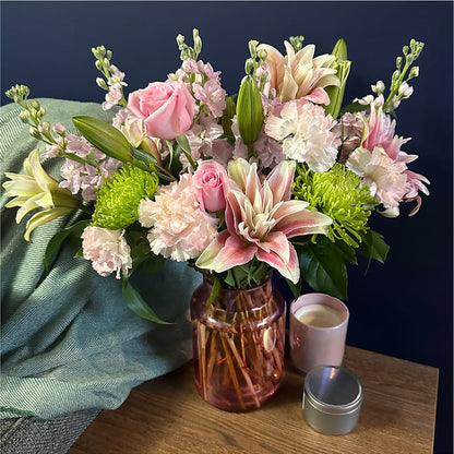 Pretty in Pink Bouquet –  Flowers By Mayra Inc, Freeport NY
